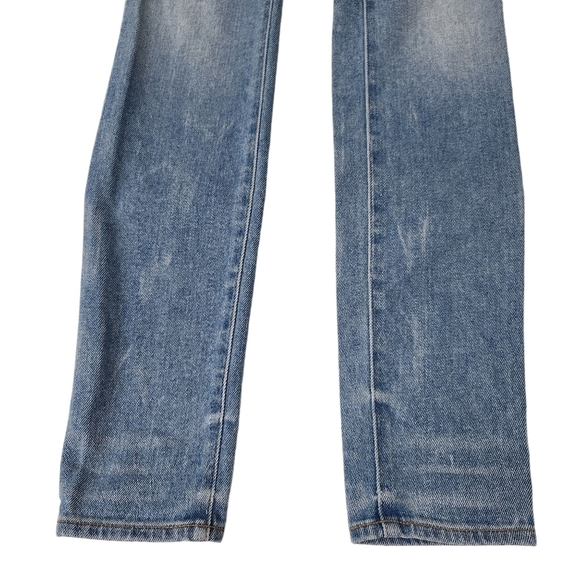 Denim x Alexander Wang Jeans Womens 25 Skinny‎ Indigo Light Blue Slim Fit - Picture 2 of 11